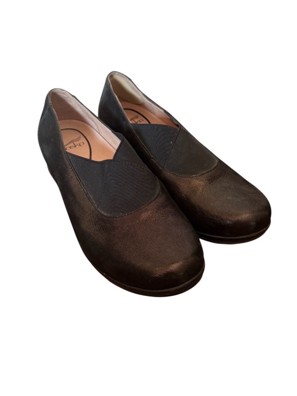 Dansko Ann Comfort Slip-On Flats in Black-Like NewSize 40-9.5-10